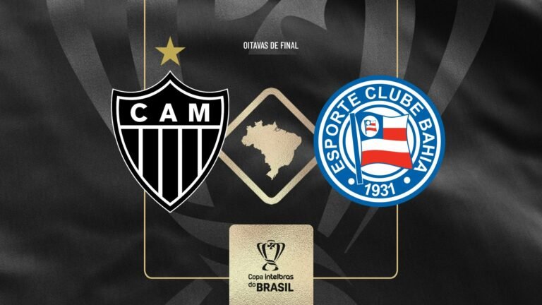 Atlético enfrentará o Bahia nas oitavas da Copa do Brasil