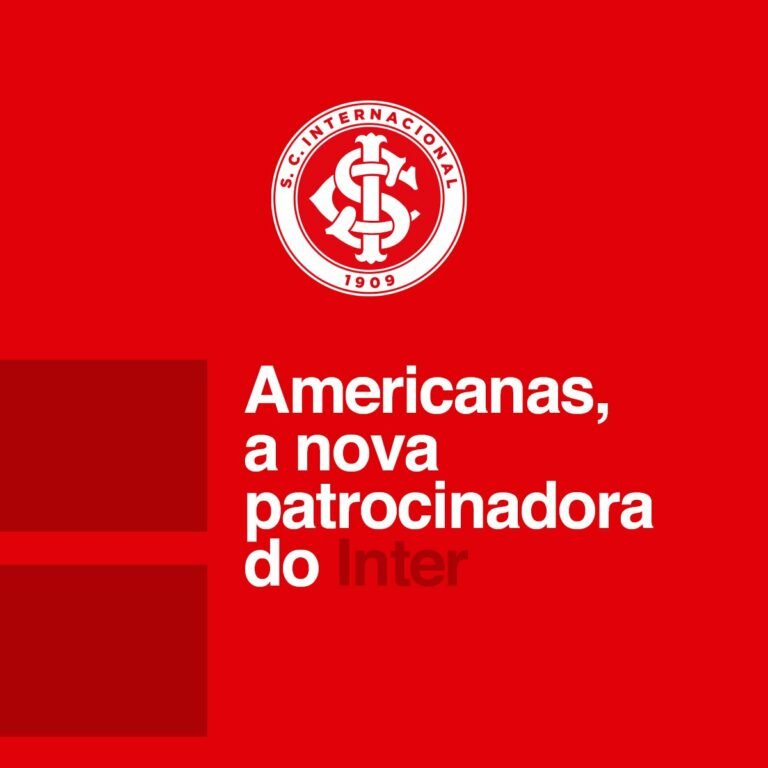 Internacional anuncia Lojas Americanas como nova patrocinadora