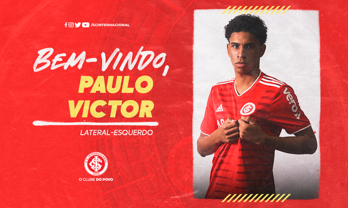 Internacional anuncia a contratação de Paulo Victor