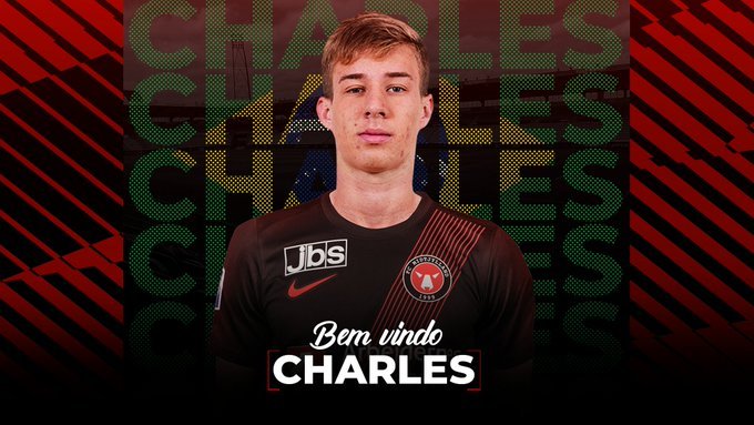 Ceará anuncia a saída do volante Charles para o Midtjylland