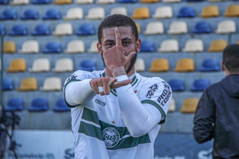 Artilheiro do Coritiba projeta duelo decisivo diante do Inter-RS pela semifinal da Copa do Brasil Sub-20