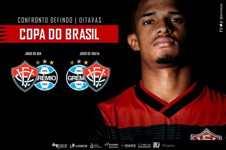 Vitória encara mais um time gaúcho na Copa do Brasil