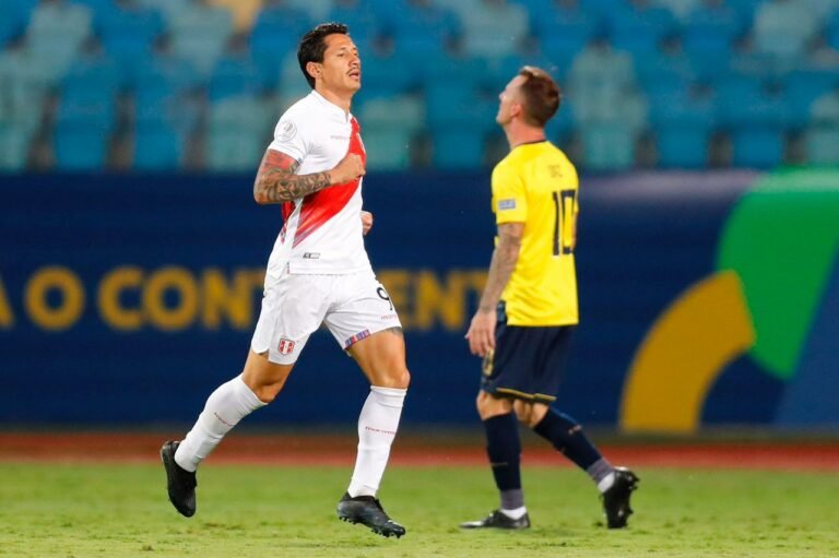 Em jogo movimentado, Equador sai na frente, mas Peru empata na quarta rodada da Copa América