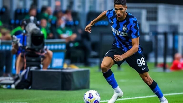 PSG planeja finalizar a compra de Hakimi nas próximas 48 horas, diz jornalista