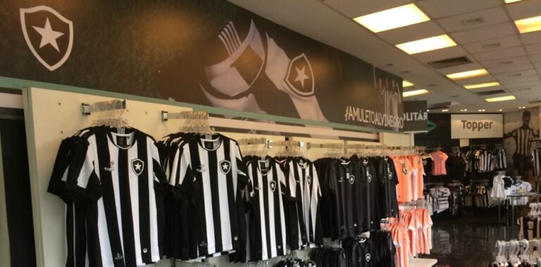Em nota oficial, Botafogo desliga todas suas lojas físicas no Rio de Janeiro