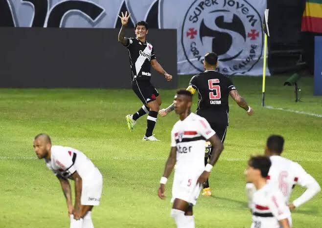 Vasco e São Paulo se enfrentam pela Copa do Brasil 2021