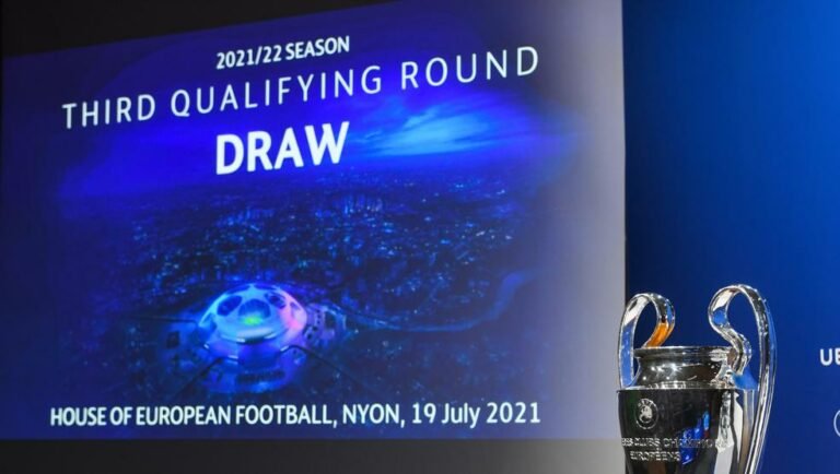 UEFA anuncia sorteio da 3ª pré-eliminatória da Liga dos Campeões