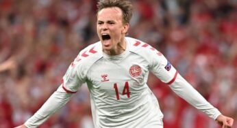 Barcelona ganha concorrência do Milan na briga por Damsgaard, destaque da Dinamarca na Euro