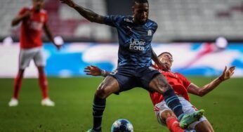 Benfica e Marseille empatam em jogo marcado por reencontro entre Jorge Jesus e Gerson