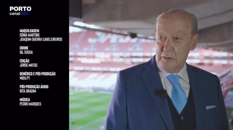 Presidente do Porto grava programa no estádio do Benfica e gera revolta