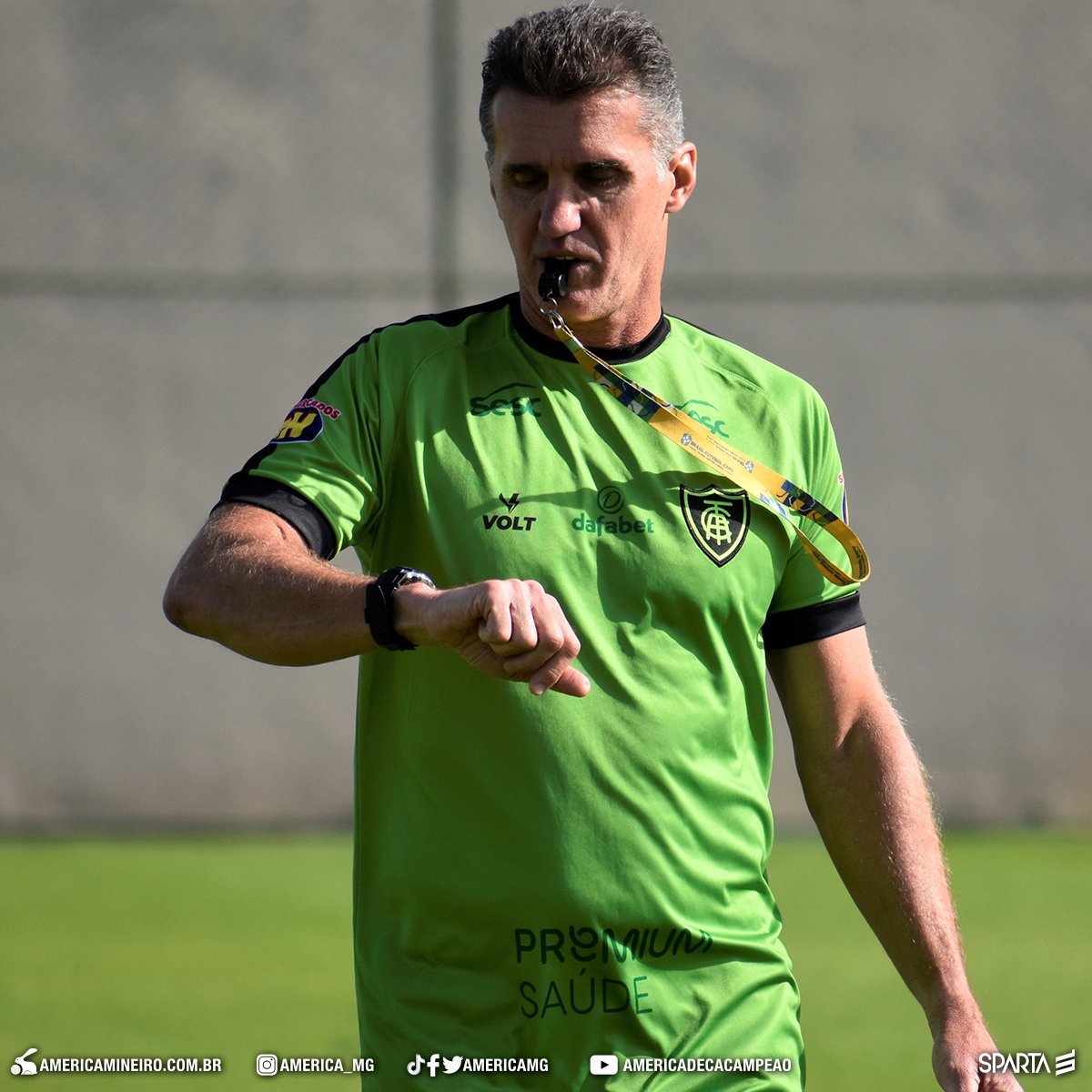 América-MG anuncia primeiro reforço sob comando de Vagner Mancini