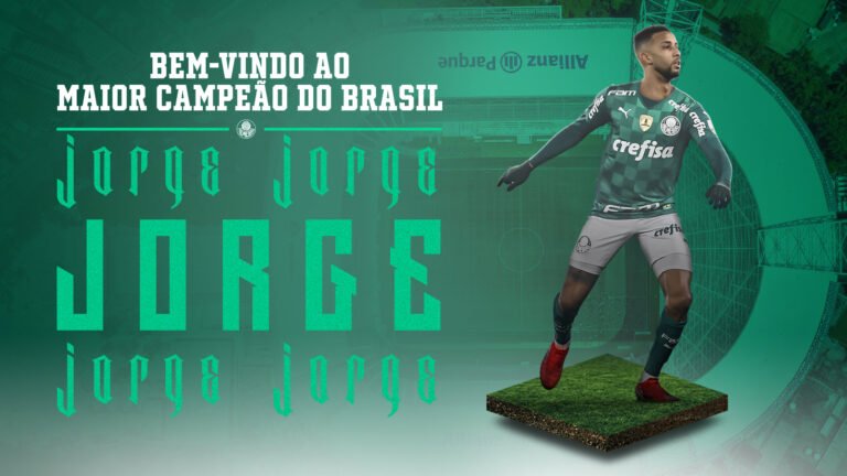 Palmeiras anuncia a contratação de Jorge