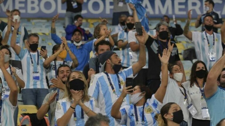 Final da Copa América no Maracanã teve torcedores argentinos com PCR falso