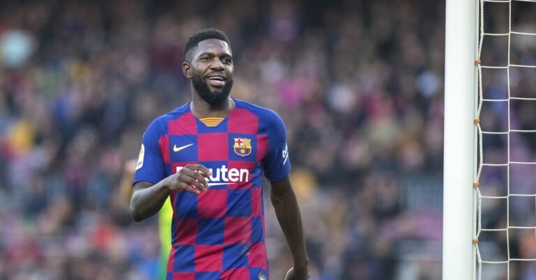 Barcelona procura desesperadamente um novo alojamento para Umtiti