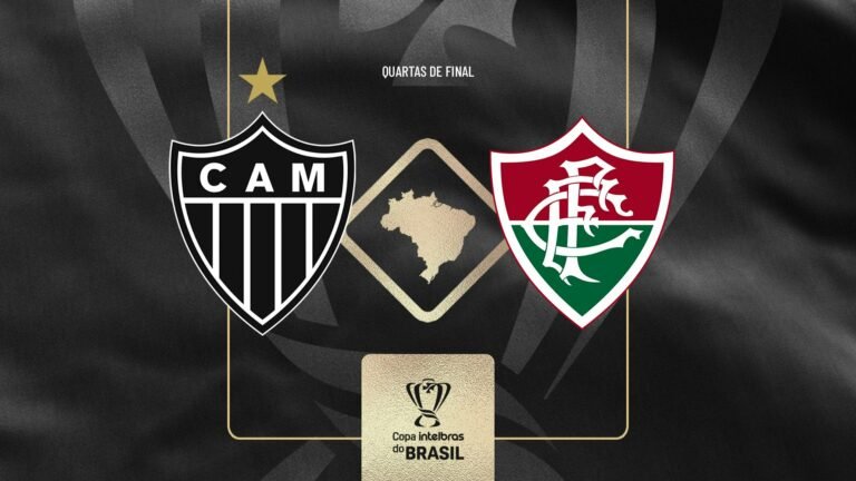 Atlético enfrentará o Fluminense nas quartas da Copa do Brasil