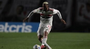 Reinaldo leva terceiro amarelo e desfalca o São Paulo diante do Sport