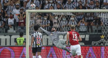 No mata-mata da Libertadores, Everson defendeu todos os chutes que foram no gol do Galo