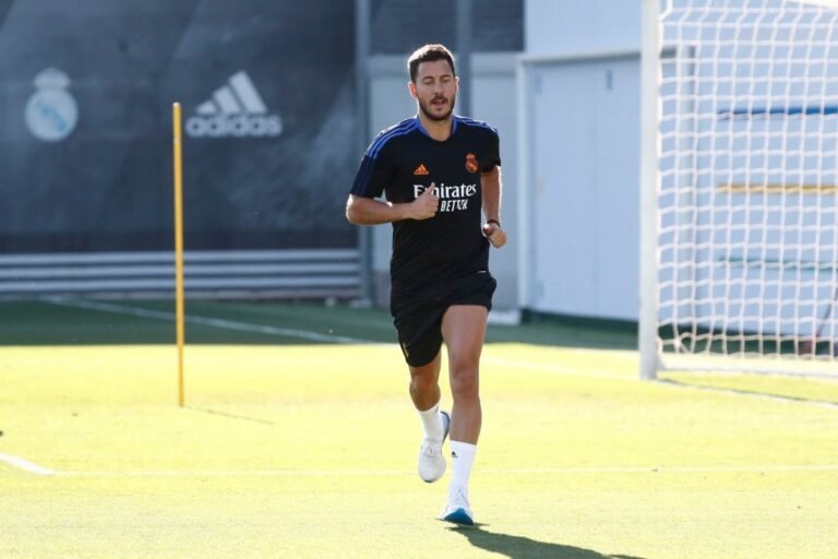 Eden Hazard está pronto e pode jogar na estreia do Real Madrid
