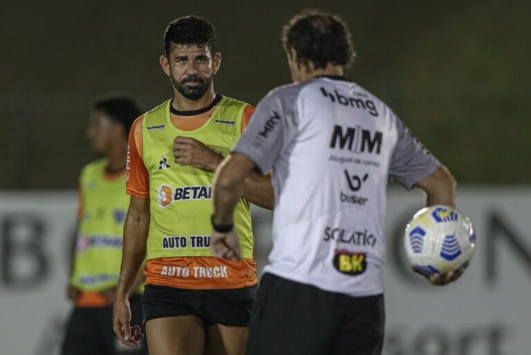 Atlético-MG encara Red Bull Bragantino e Diego Costa pode estrear