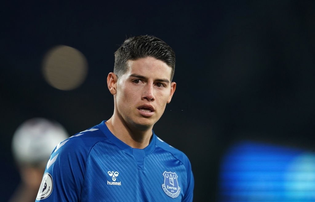 Em negociação por Luis Díaz, Everton pode ceder James Rodríguez ao Porto