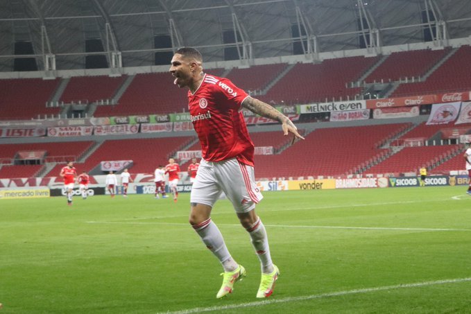 Guerrero fala sobre voltar a marcar no Beira-Rio: “Muito feliz”