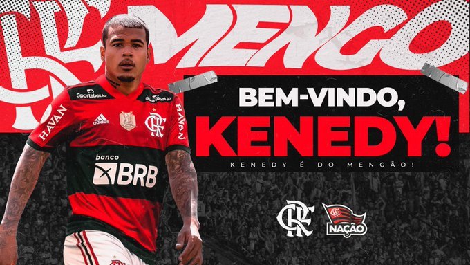 Flamengo anuncia a contratação de Kenedy, ex-Chelsea