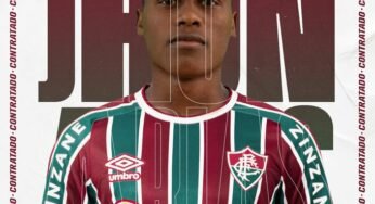 Fluminense anuncia a contratação de Jhon Arias, de 23 anos