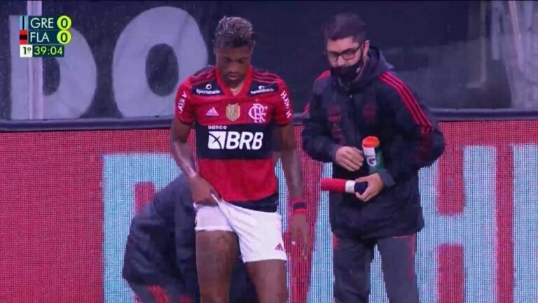Exame confirma lesão e Bruno Henrique desfalca Flamengo contra o Santos