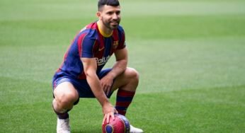 Sem estrear pelo Barcelona, Agüero ficará fora dos gramados até novembro