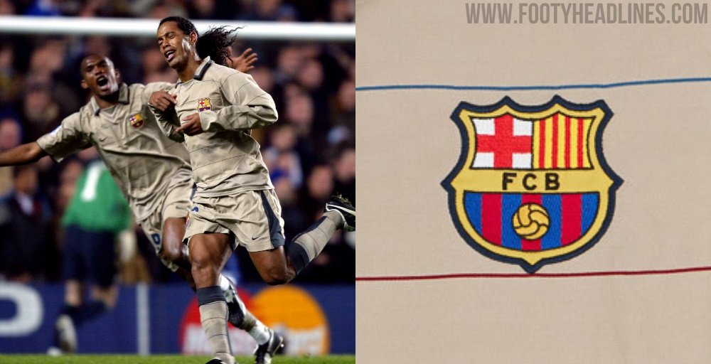Uniforme do Barcelona em 2022 fará referência a época de Ronaldinho