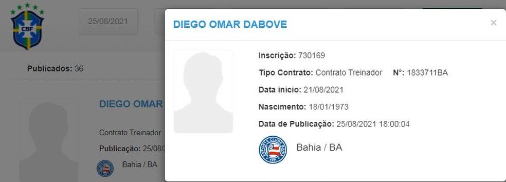 Dabove é regularizado e pode estrear pelo Bahia