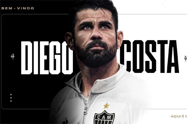 Diego Costa entra pra seleta lista de jogadores de Copa do Mundo que jogaram no Galo nesse século
