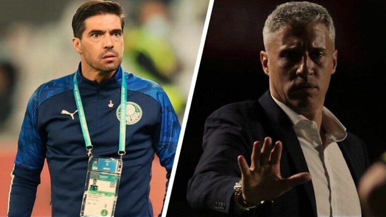 Rivais no Choque-Rei, Crespo e Abel Ferreira já se enfrentaram na Champions League