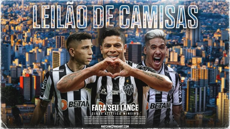 Atlético vai leiloar camisas utilizadas na vitória de 3×0 contra o River Plate