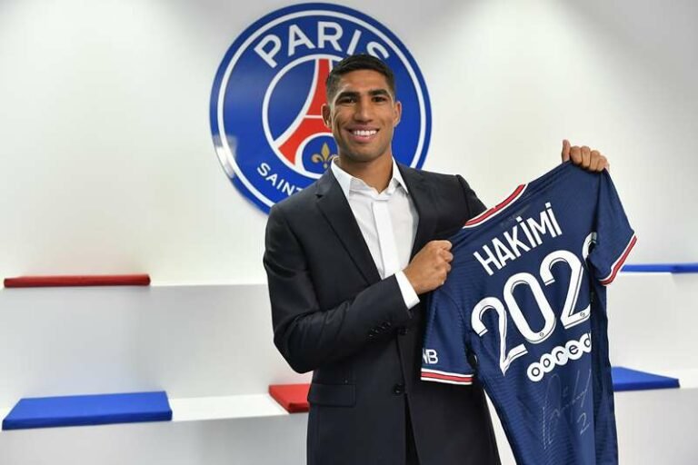 Hakimi diz que está motivado para conquistar grandes títulos com o PSG