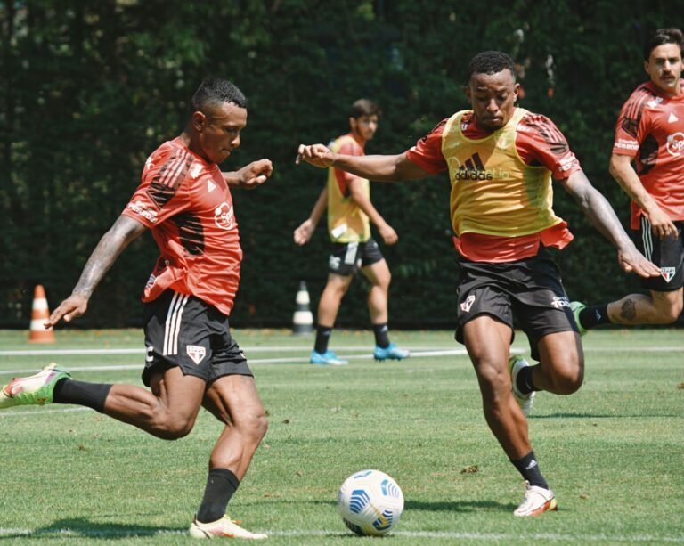 Marquinhos treina com elenco e se aproxima de retorno no São Paulo