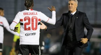 Orejuela está insatisfeito no São Paulo com falta de oportunidades