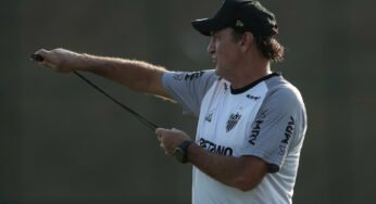 Cuca irá bater a marca de 200 jogos no comando do Atlético Mineiro