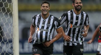 Hulk elogia chegada de Diego Costa ao Atlético-MG: “Vai ser muito importante”