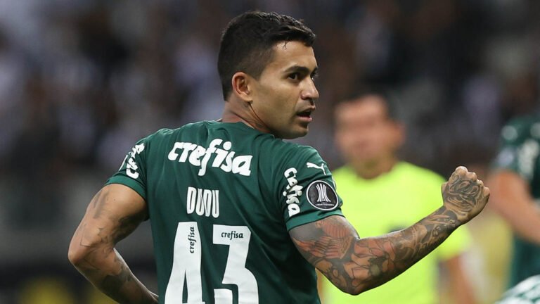 Dudu se emociona após classificação do Palmeiras para final da Libertadores: “Um sonho”