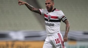 Em processo de rescisão com o São Paulo, Daniel Alves quer continuar recebendo seus salários até o fim de 2022