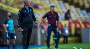 Vitória do Grêmio deixa Felipão feliz e ao mesmo tempo cauteloso quanto a sair da zona de rebaixamento