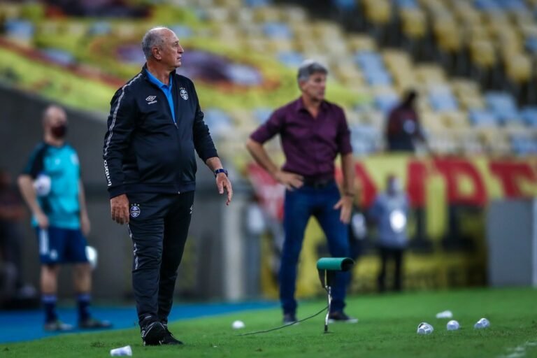 Vitória do Grêmio deixa Felipão feliz e ao mesmo tempo cauteloso quanto a sair da zona de rebaixamento