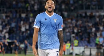 Com gol brasileiro, Lazio vence clássico contra Roma e se aproxima dos líderes