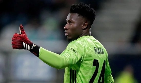 Barcelona coloca o goleiro André Onana na lista de contratações