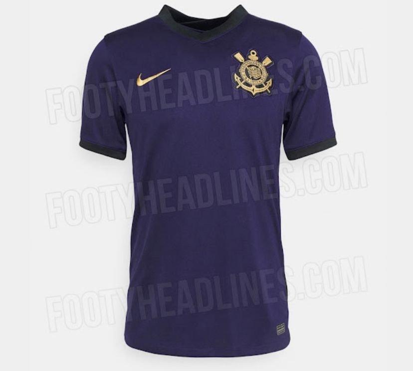 Site vaza suposta nova terceira camisa do Corinthians; veja fotos