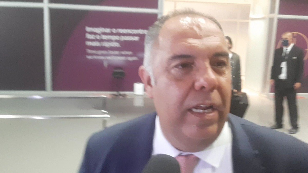 Marcos Braz diz que favoritismo é do Palmeiras na Libertadores: “É o atual campeão”