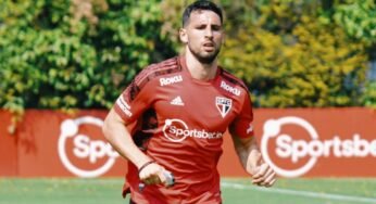 Crespo testa nova formação com Calleri titular e sem três zagueiros para o clássico contra o Santos