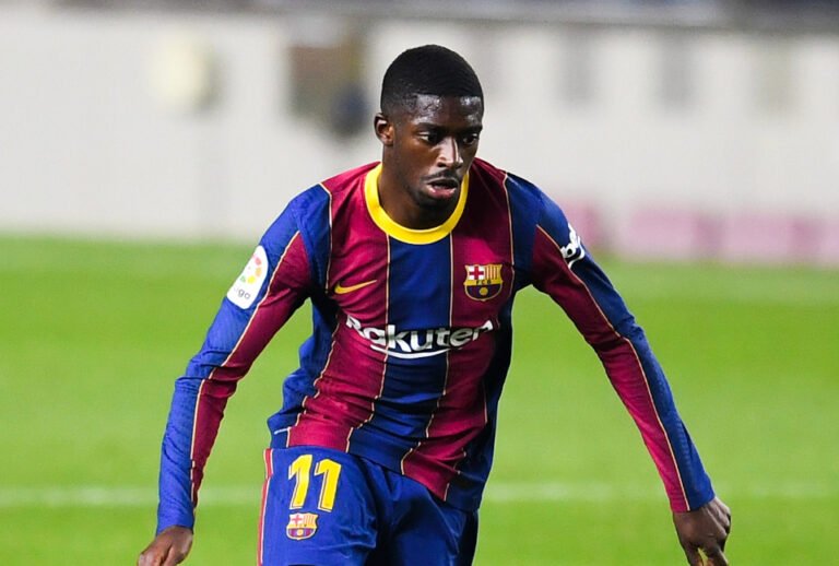 Barcelona trabalha para renovar com Dembélé