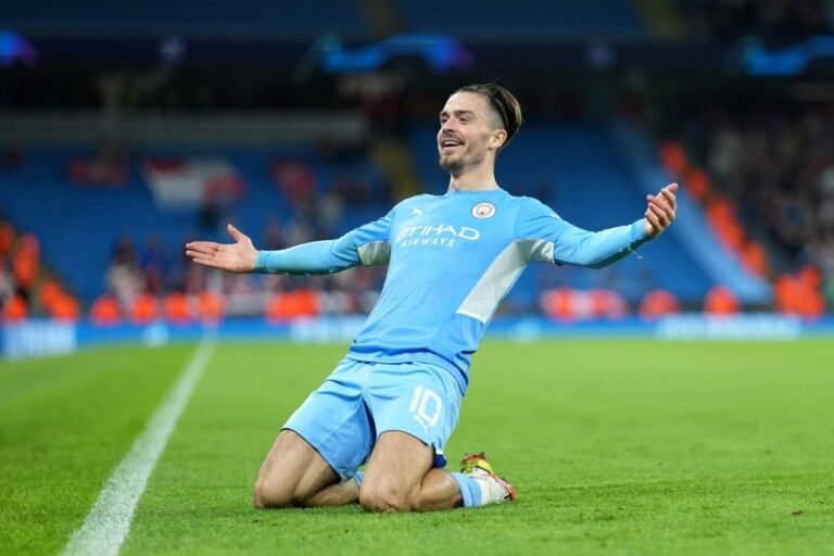 Com gol e assistência, Grealish encerra jejum de jogadores ingleses na Champions